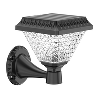 Lampe solaire de jardin 2026 avec design à lignes verticales, lampe d'architecture moderne, différentes options