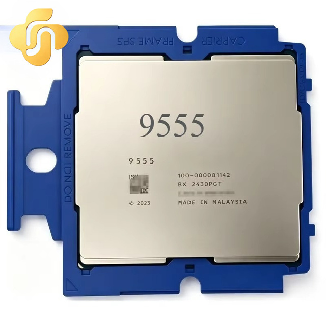 9555 64-Core 128-Thread 3.2GHz TDP 360W 64-Bit Virtualization Technology Server CPU New Product
