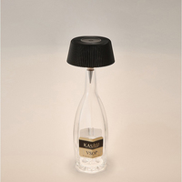 Lampes à bouteilles de vin modernes pour bar intérieur, décoration de café, lumière de nuit, 3 couleurs LED, batterie, flexible, portable, ambiance rétro