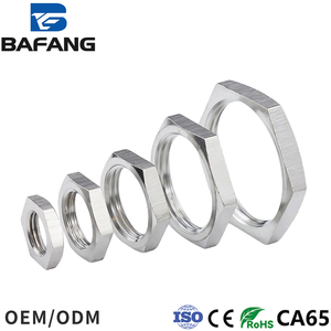 ルートナットM8 M10 M12 M24 304ステンレス鋼薄いナット六角形ロック - Product Image 4