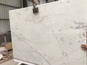 Lastra di Marmo Bianco Giada con Effetto Traslucido, Lucentezza Simile alla Nefrite per Pareti di Lusso e Banconi Reception - Product Image 2