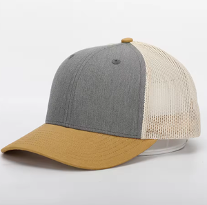 Custom Premium High Quality Classic 6 Panel Plain Blank Richardson 112 Pre Curved Two Tone Gorras <b>Trucker</b> Baseball Cap <b>Hat</b> - Product Image 2