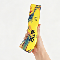 Bâton de beurre Kawaii géant 14oz en PU, jouet anti-stress à remontée lente, idéal pour les enfants, cadeau d'anniversaire ou de festival, vente en gros