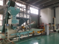 Semi Automatic 5kg 10kg 15kg 25kg Rice Sugar Salt Bagging Maize Food Feed Pellet Granular Packing Machine