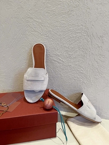 2024 LP zapatos de lujo de gran <span class=keywords><strong>marca</strong></span> de alta calidad en stock Envío puerta a puerta <span class=keywords><strong>Chanclas</strong></span> de cuero para mujeres - Product Image 2