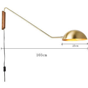 Italian Scandinavian Modern Designer Wall Lamp for Living Room and Bedroom Creative <b>Side</b> Sofa Wall Fixture for Showroom Use - Product Image 5
