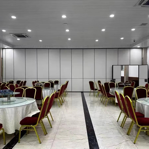 Các bức tường phân vùng di động bằng gỗ trong văn phòng là các phân vùng có thể hoạt động được sử dụng để phân chia phòng - Product Image 1