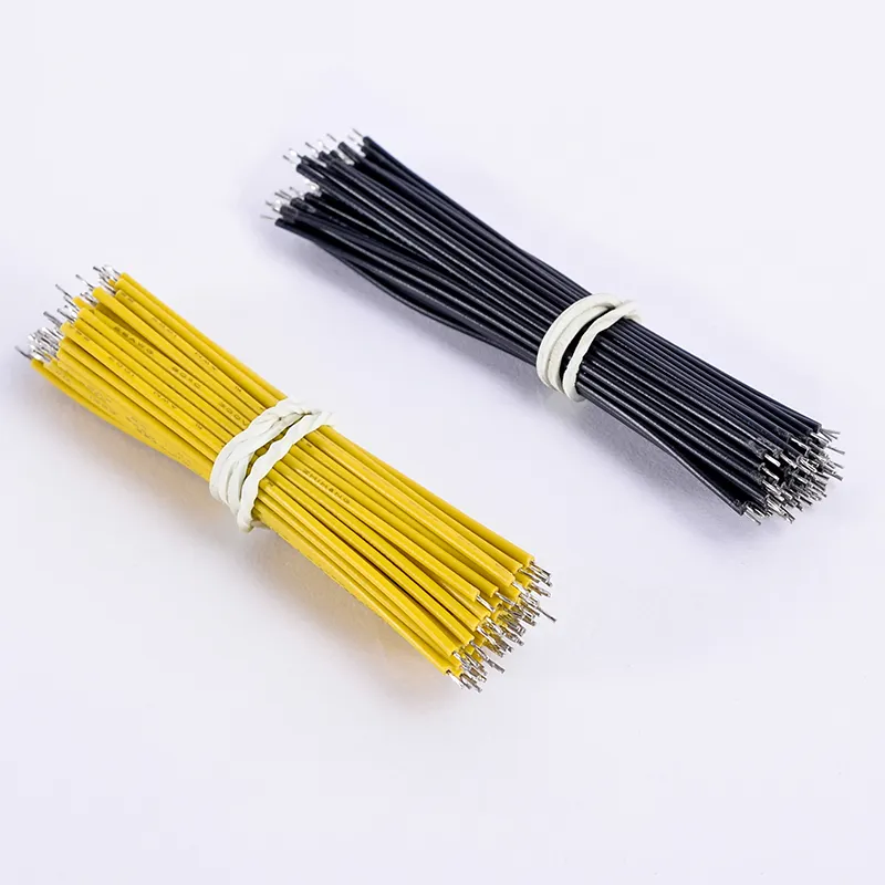 China Manufacturer Custom Tin Plating On Both Ends Lead Wire Durable Harness Cable Colorful Wire Lead