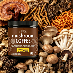 Café Premium con Ganoderma Lucidum para la Salud del Sistema Inmunológico y Alivio del Estrés, Mezcla de Bebida Energética Adaptógena - Product Image 2
