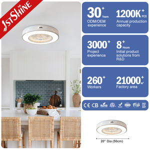 Ventilador <span class=keywords><strong>de</strong></span> techo inteligente led, 1 unidad, 2021 neue 20 zoll - Product Image 3