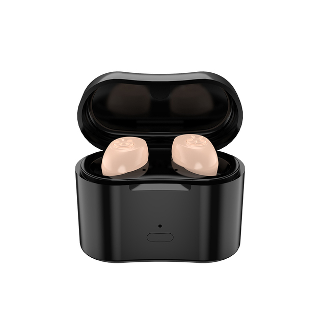 Novel Products In-the-Ear Invisible 16 Wireless Mini Tinnitus Masking Rechargeable Hearing Aid-EPR France Packing Compliant