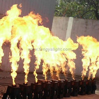 3%-5% de réduction 1-5m machine à feu colorée machine à projecteur de flamme à effet de scène
