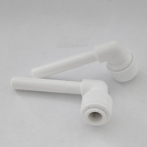 Purificador de agua con enchufe en forma de L de 2 puntos, versión extendida, interfaz de 1 entrada, accesorio de conexión rápida para cocina, inodoro, agua pura - Product Image 1