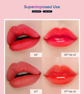 Tinte labial mate personalizable MLM, tubo redondo plateado, maquillaje hidratante e impermeable para labios y mejillas, cuidado labial mate. - Product Image 4