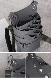Sac à outils de <span class=keywords><strong>coiffeur</strong></span> en cuir avec 7 poches Fermeture à boucle Modèle de marque OEM Vente en gros disponible Personnalisation ODM/OEM - Product Image 2