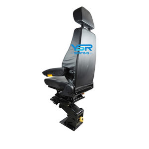 Siège de conducteur universel en cuir à suspension mécanique pour locomotives et métros YSR – Vente chaude - Product Image 5