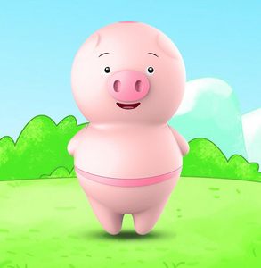 Jump Egg Vibrator Cute Pig Shape <strong>Mini</strong> Silicone Recharge Clitoral Vibrator G Spot Vibrator Adult Sex Toy for Women Man - Product Image 6