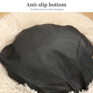 All Seasons Round Plush Pet <strong>Bed</strong> Soft Warm Cat Nest <strong>Dog</strong> Cushion Non Slip Bottom for Indoor Outdoor Use - Product Image 2