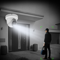 Caméra IP PoE 5MP avec reconnaissance faciale IA, détection de mouvement, étanche IP66, couleur intégrale, pour intérieur/extérieur, caméra de sécurité CCTV HiEasy