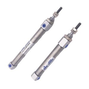 Nuevos microcilindros de acero inoxidable aire <span class=keywords><strong>CDJ</strong></span> CDJ2B10 doble efecto varilla única doble horquilla banda montaje cilindro neumático - Product Image 1