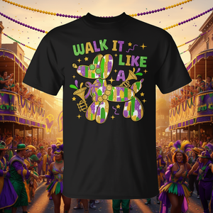 วอล์ค อิท ไลค์ อะ ด็อก มาร์ดิกราส์ เสื้อยืดสุดเก๋ - Product Image 3