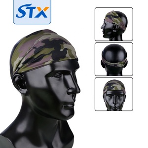 ضغط السائبة عصابة رأس الرياضة البيسبول مخصص كرة السلة رباطات تشغيل مع شعار عادي امتصاص العرق اليوغا تجريب رباط شعر - Product Image 5