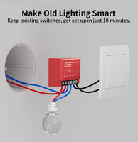 Module d'interrupteur intelligent Wi-Fi, mini relais DIY 10A, compatible Smart Life, fonctionne avec Google Assistant et Alexa