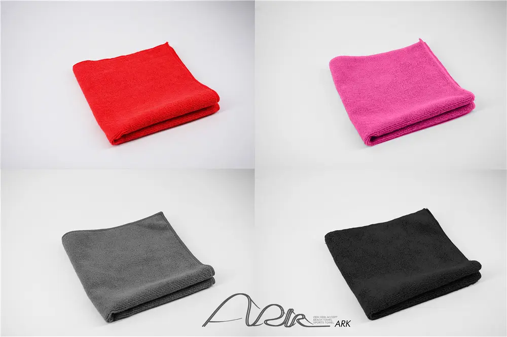 good quality 40x40 microfiber cloth for cleaning