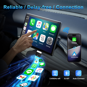 Adaptador inalámbrico Carplay Android Auto Plug and Play WiFi Fast Connect Smart Dongle 2in1 para Seat Ibiza Arona <span class=keywords><strong>Leon</strong></span> Ateca Tarraco - Product Image 3