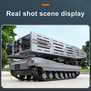 Mould King 20002 Tanque Militar de Control Remoto, Vehículo Blindado, Puente, Estructura de Coche, Juego de Bloques de Construcción para Niños - Product Image 6