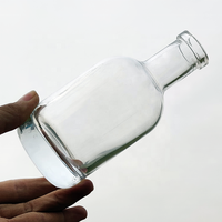 RSG 100ml 200ml 375ml 500ml 700ml 750ml 1L Contenant à Tequila Mini Bouteille d'Alcool Spiritueux Vodka Petites Bouteilles de Liqueur avec Bouchon