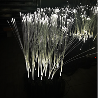 Lumières de roseaux en fibre optique LED personnalisées, indice de protection IP65, couleur RVB pour la décoration de jardin, de cour et de parc