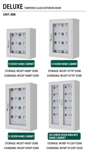 Kim Loại Điện Thoại Di Động Sạc Trạm Locker 84 Cửa Lớp Học Điện Thoại Di Động Tủ Khóa Thép Lưu Trữ Locker Cho Điện Thoại - Product Image 6
