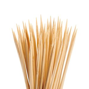 使い捨てBbqスティック3mm、4mmm、5mm天然Bbqバーベキュー串スティック - Product Image 3