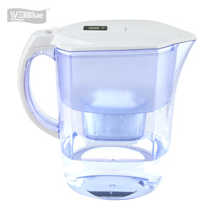 <span class=keywords><strong>Carafe</strong></span> filtrante manuelle 2,8 L en gros, sans BPA, purificateur d'eau standard, cartouche filtrante au <span class=keywords><strong>charbon</strong></span> <span class=keywords><strong>actif</strong></span>, compatible OEM - Product Image 4