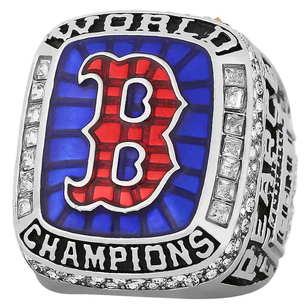 Anello campionato personalizzato vendita calda 2018 Baseball Boston Red Sox campionato anello acciaio stampo campionato anello campionato