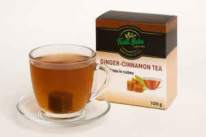 Thé cube naturel à la cannelle et au gingembre de marque distributeur Boisson aux herbes épicée Service OEM Végétalien Thé sans sucre sans sac - Product Image 2