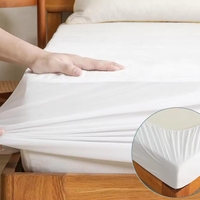 Drap-housse éponge avec poche profonde, protège-matelas imperméable entièrement élastique