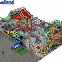 Proveedor de Proyectos Llave en Mano para Parques de Trampolines Ninja Warrior Profesionales, con Atractivos Módulos de Actividades para Parques de Aventura