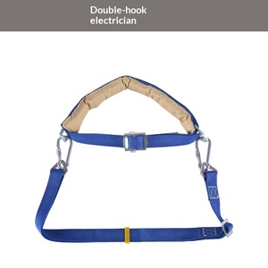 Les fabricants fournissent des harnais de sécurité pour électriciens, à double protection, pour travaux en hauteur, spéciaux pour l'escalade et la prévention des chutes. - Product Image 6