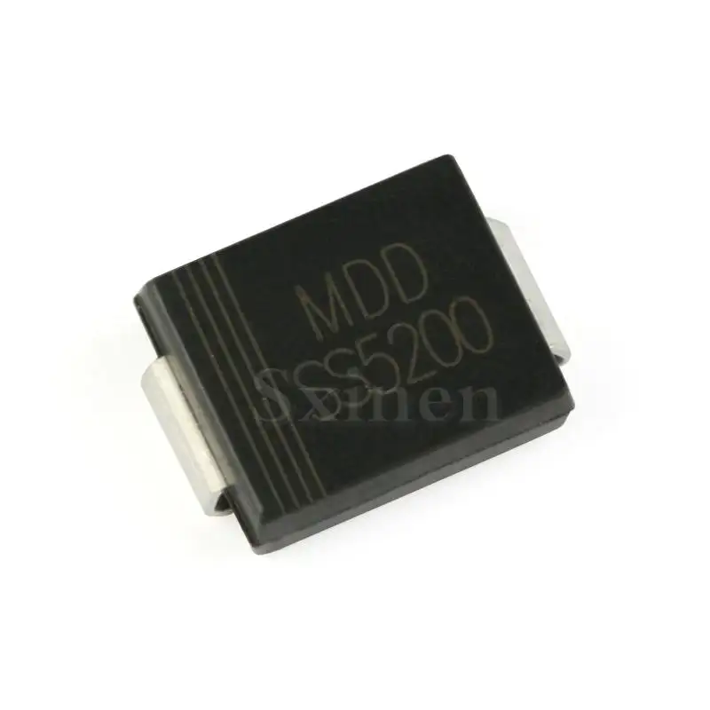 New Original SS5200 SMC(DO-214AB) 200V/5A Patch Schottky Diode Rectifier OEM/ODM chips