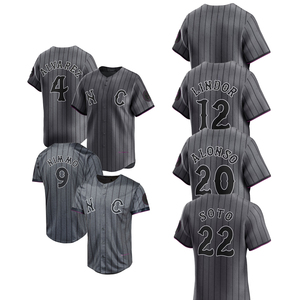 2025 Heren/Dames New York City Connect Jersey Custom Baseball Shirts Gestikte Geborduurde Jeugd Uniformen Sportkleding - Product Image 1
