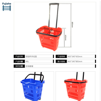 Panier de courses en plastique perforé durable avec base renforcée, sac de courses ventilé pour l'organisation et le rangement à domicile