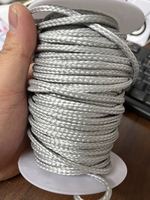 Suministro de cuerda UHMWPE fuerte resistencia al tirón para usar cuerda de vela colorida cuerda de cabrestante de polietileno de peso molecular ultra alto