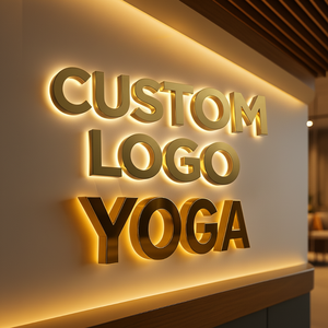 Produttore Letrero Custom 3D lettere negozi segni retroilluminati edificio luminoso segno di Business Logo vetrina esterna lettera a LED - Product Image 1