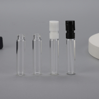 Flacons d'échantillons miniatures vides de 1,5 ml, 2 ml, 3 ml, 5 ml, 10 ml, flacon pulvérisateur atomiseur en verre transparent pour parfum avec boîte en papier et impression