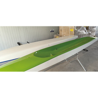 Bateau à rames Sculling Single Scull Rowing SUP Siège coulissant Oarlock Outrigger Roar Full Carbon Hull And Deck Carbon SUP Board