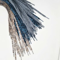 Nouveaux lacets de chaussures tendance à faible MOQ avec impression numérique pour chaussures avec impression par transfert thermique