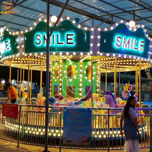 Manèges de parc d'attractions pour enfants <span class=keywords><strong>pas</strong></span> chers en Chine, carrousel à chevaux à <span class=keywords><strong>vendre</strong></span> - Product Image 3
