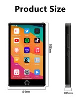 Tablet PC Android con Pantalla Táctil Mini de 4 Pulgadas, Octa Core MT8768, Wifi, Nuevo Reproductor Inteligente